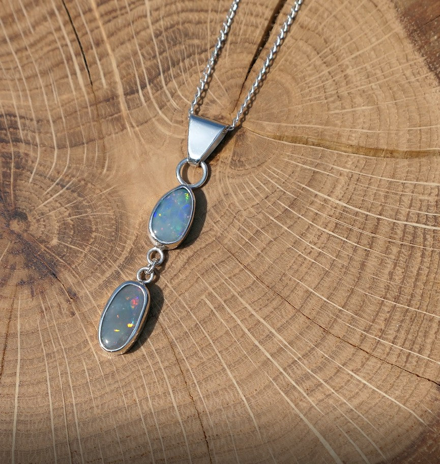 Natural opal pendant