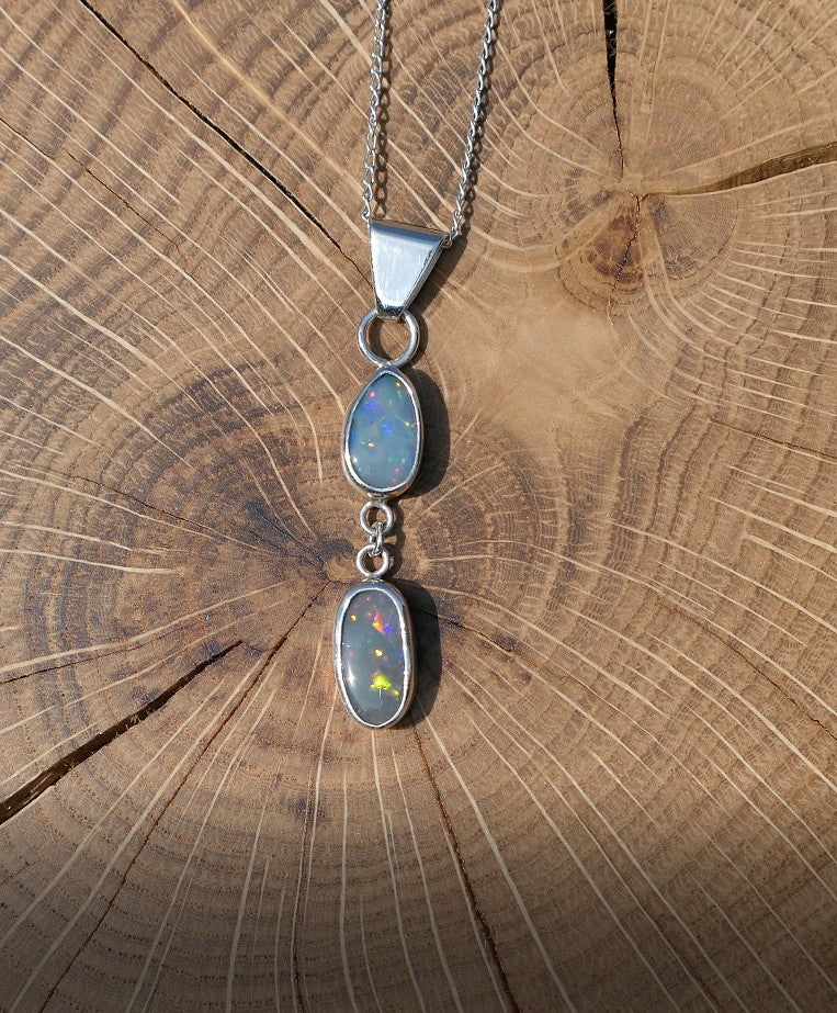 Natural opal pendant
