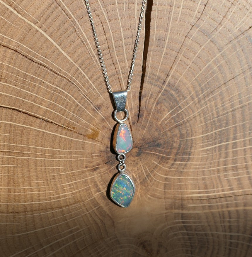 Natural opal pendant