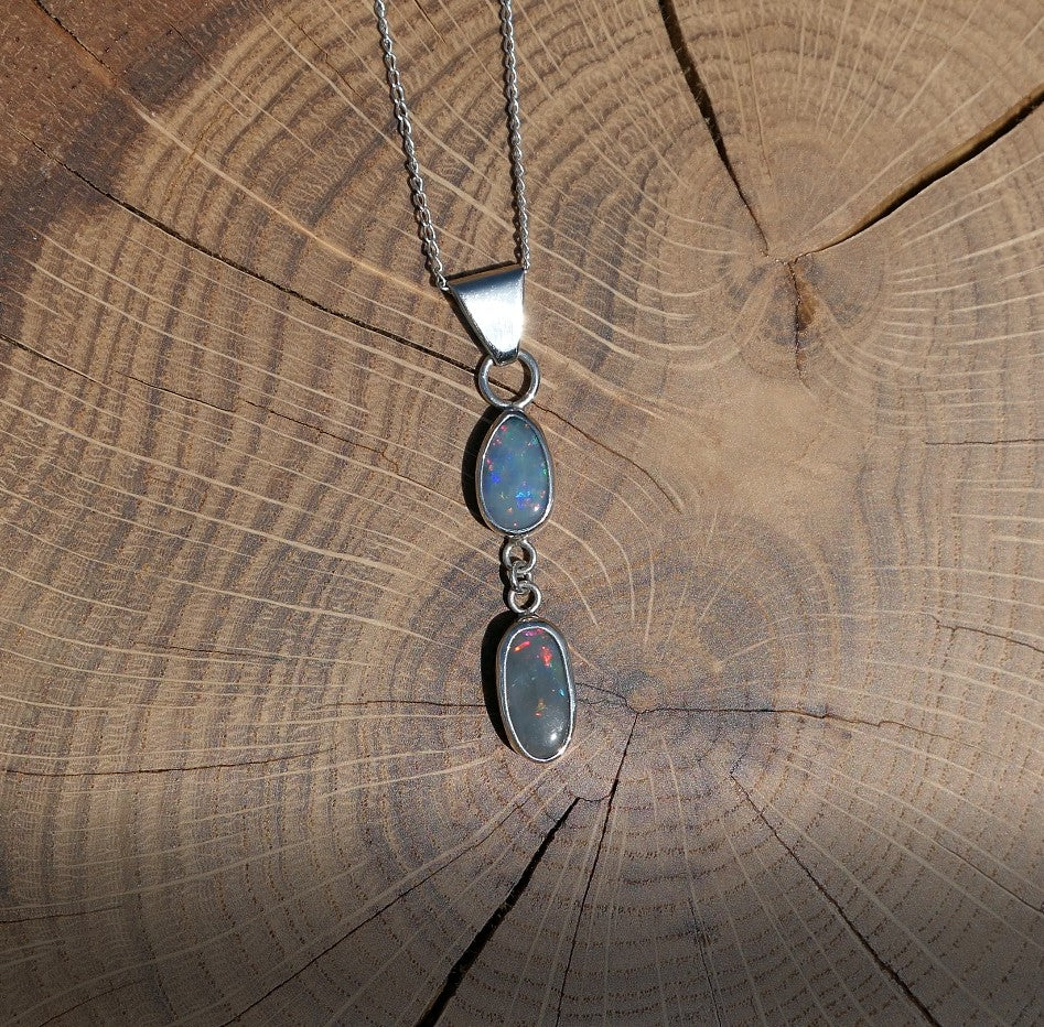 Natural opal pendant
