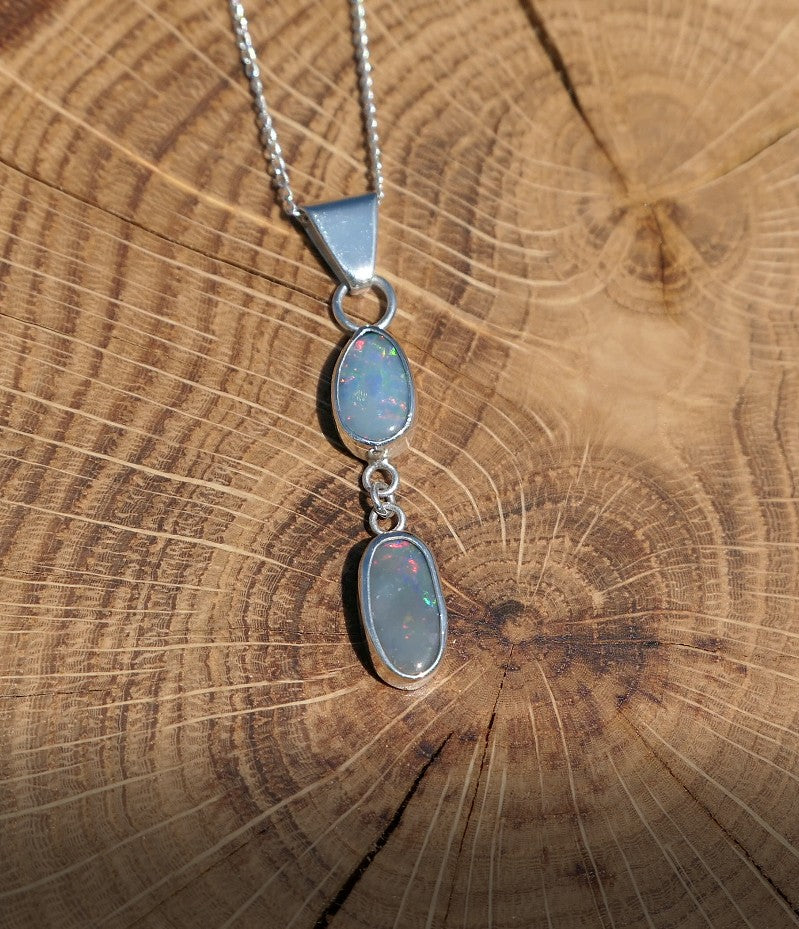 Natural opal pendant