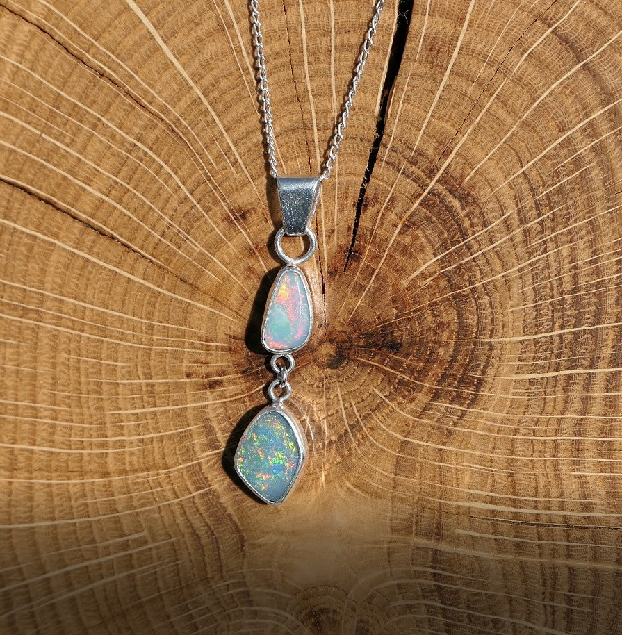 Natural opal pendant