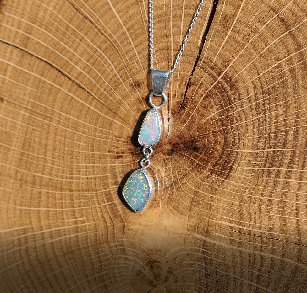 Natural opal pendant