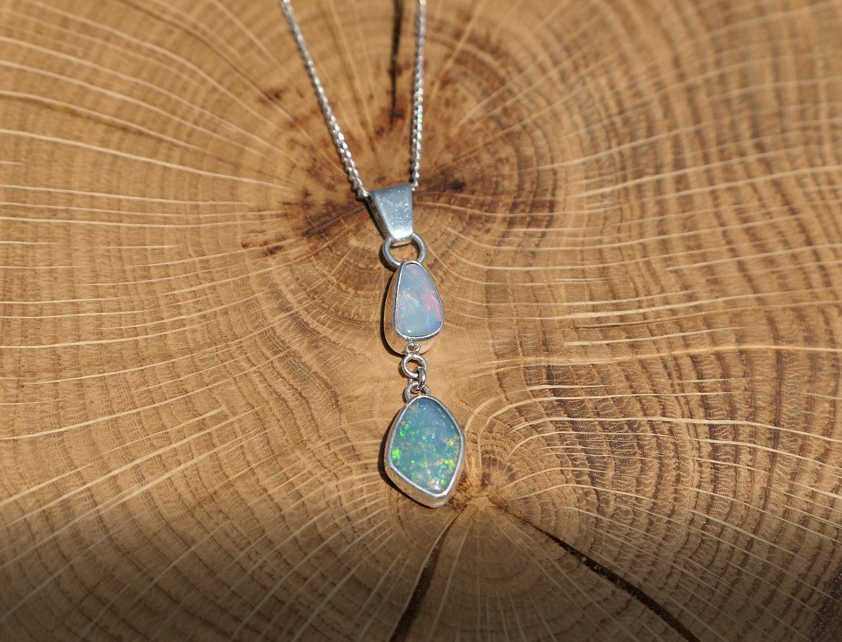 Natural opal pendant