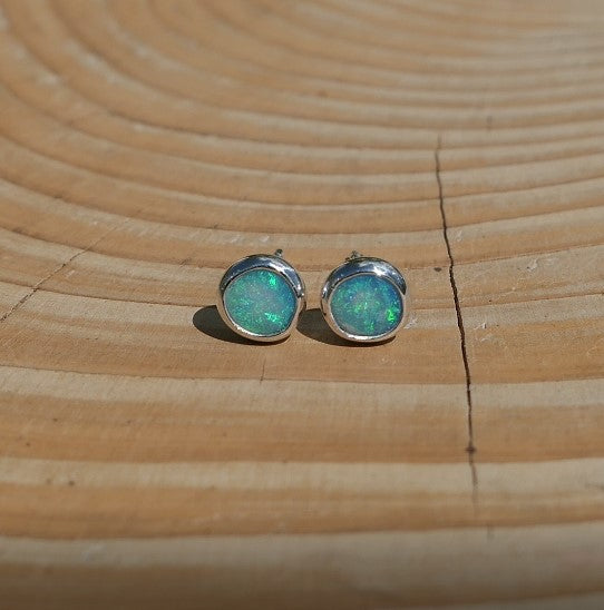 5mm silver earstuds