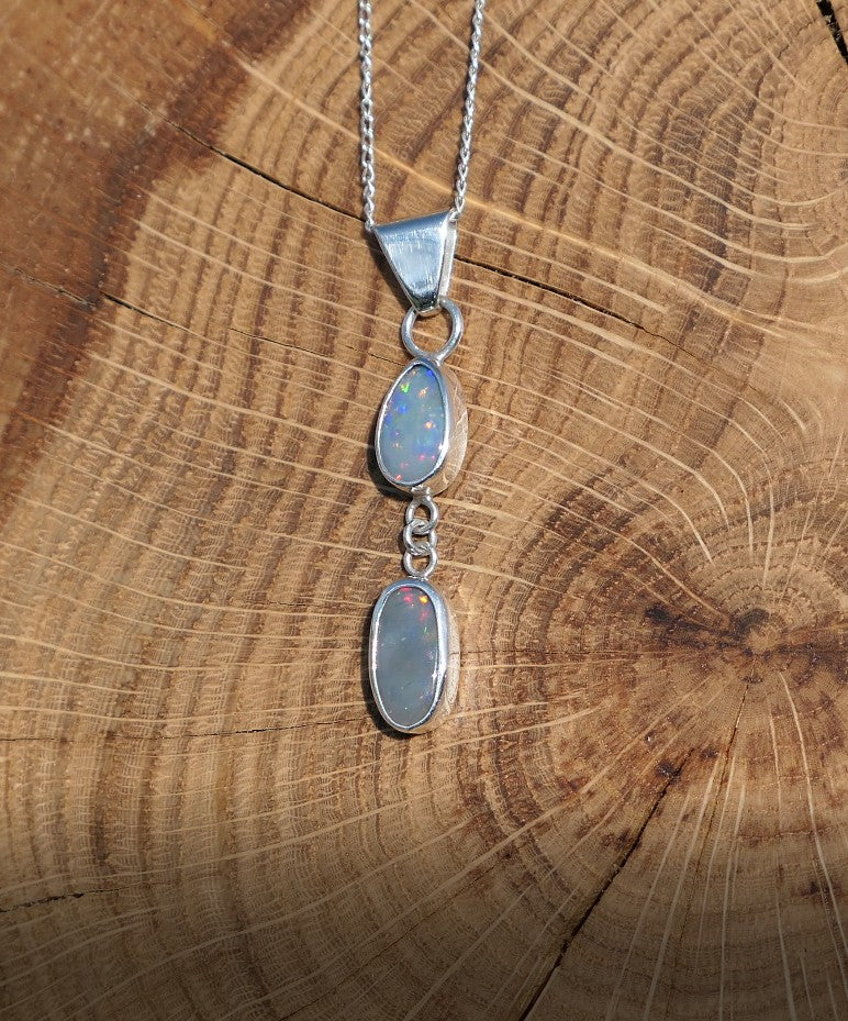 Natural opal pendant