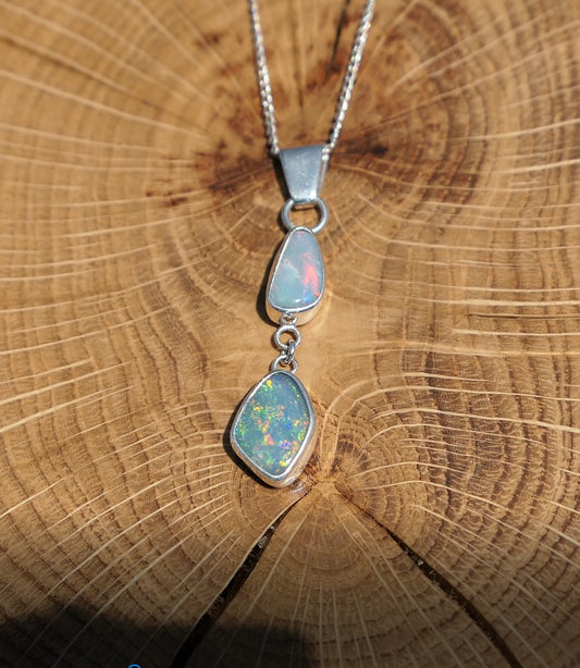 Natural opal pendant