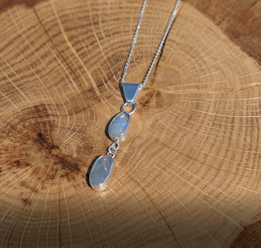 Natural opal pendant