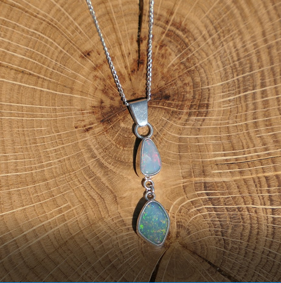 Natural opal pendant