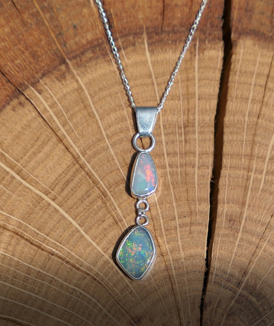 Natural opal pendant