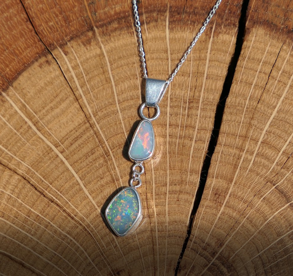 Natural opal pendant