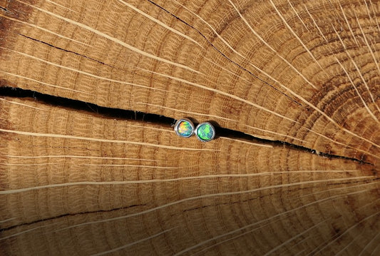 3mm silver earstuds