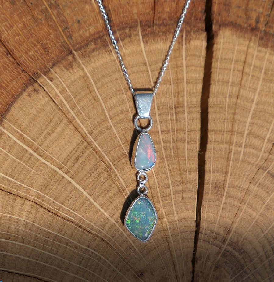 Natural opal pendant