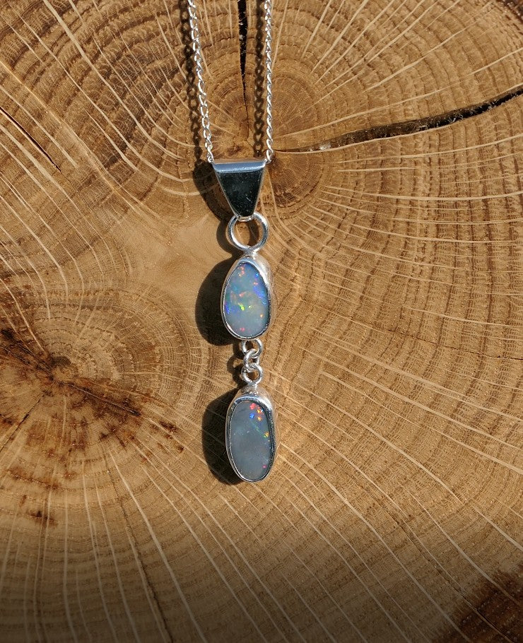 Natural opal pendant
