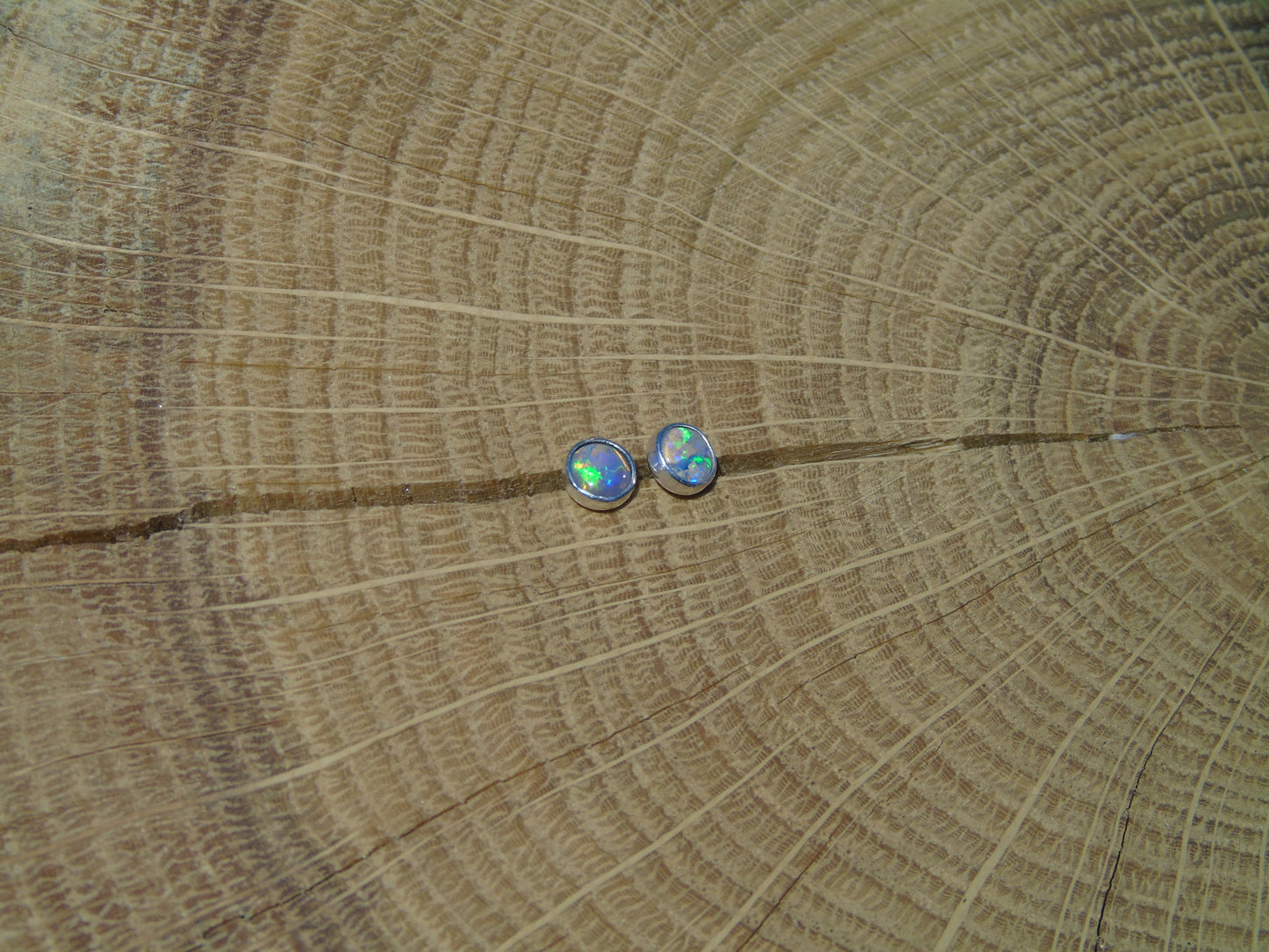 4mm silver earstuds