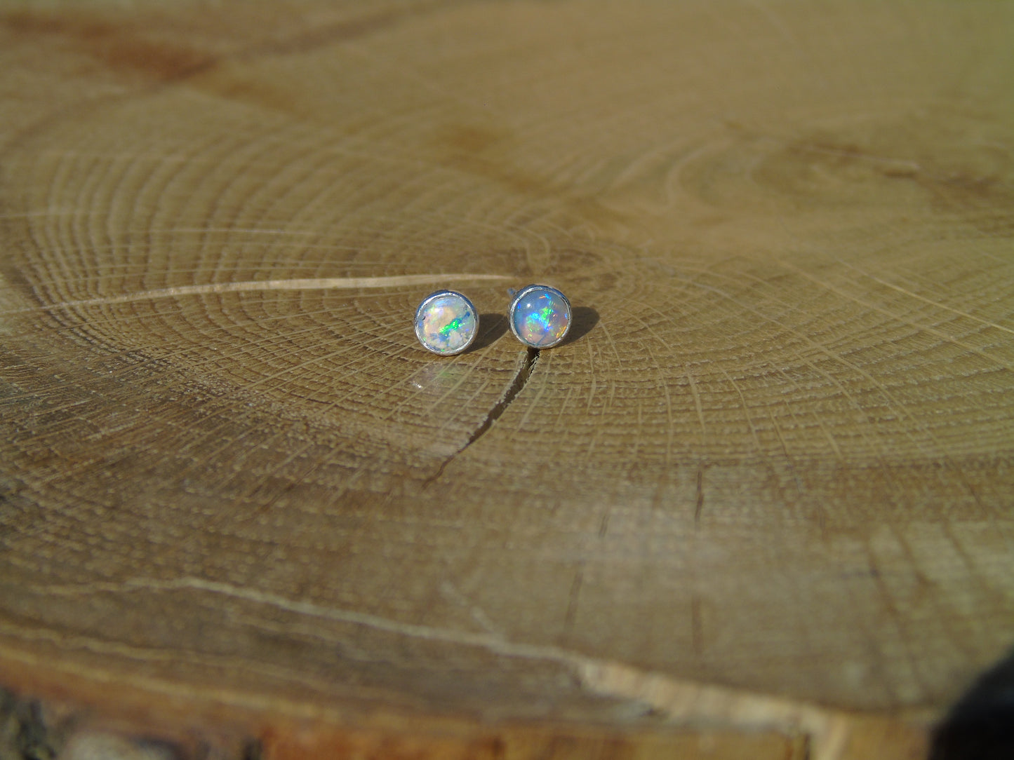 4mm silver earstuds