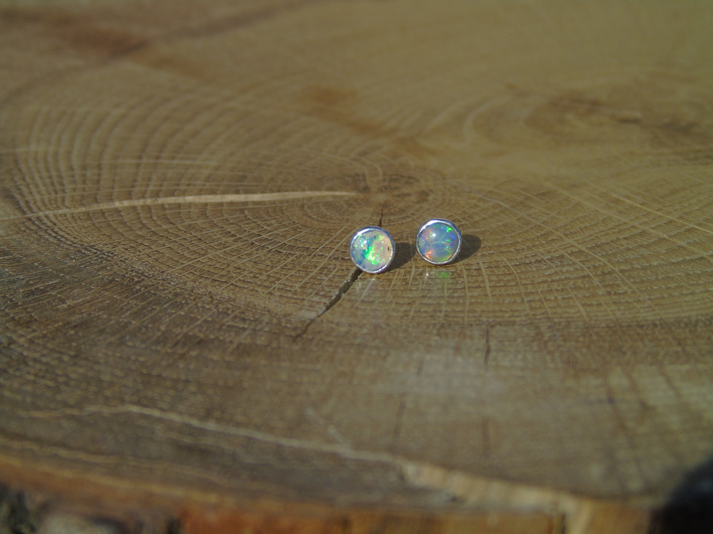 4mm silver earstuds