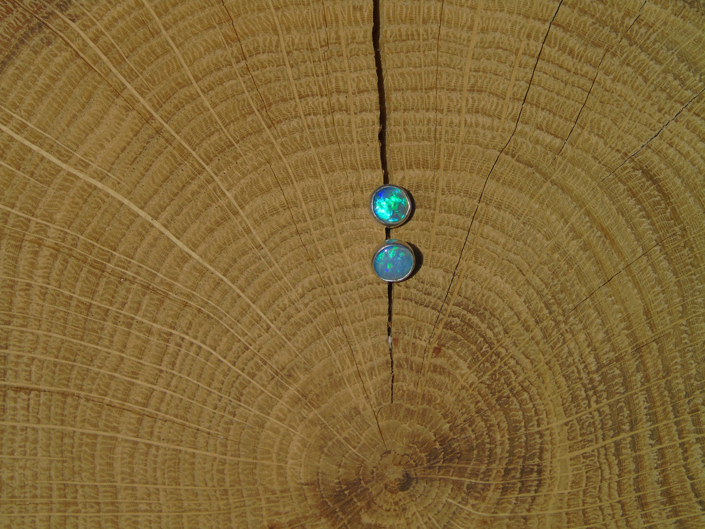 5mm silver earstuds