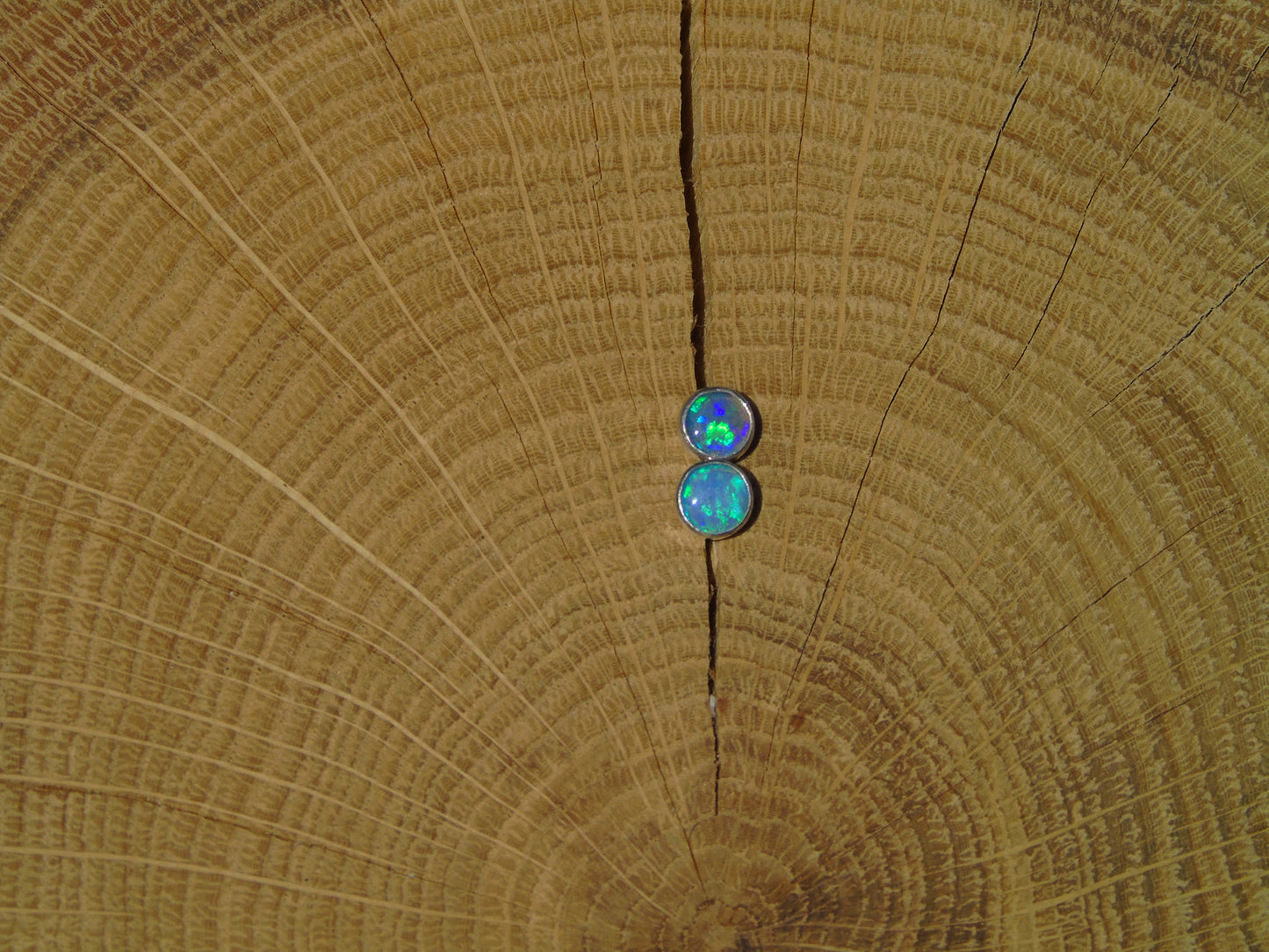 5mm silver earstuds