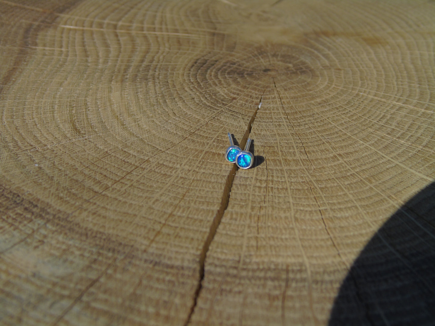 3mm silver earstuds