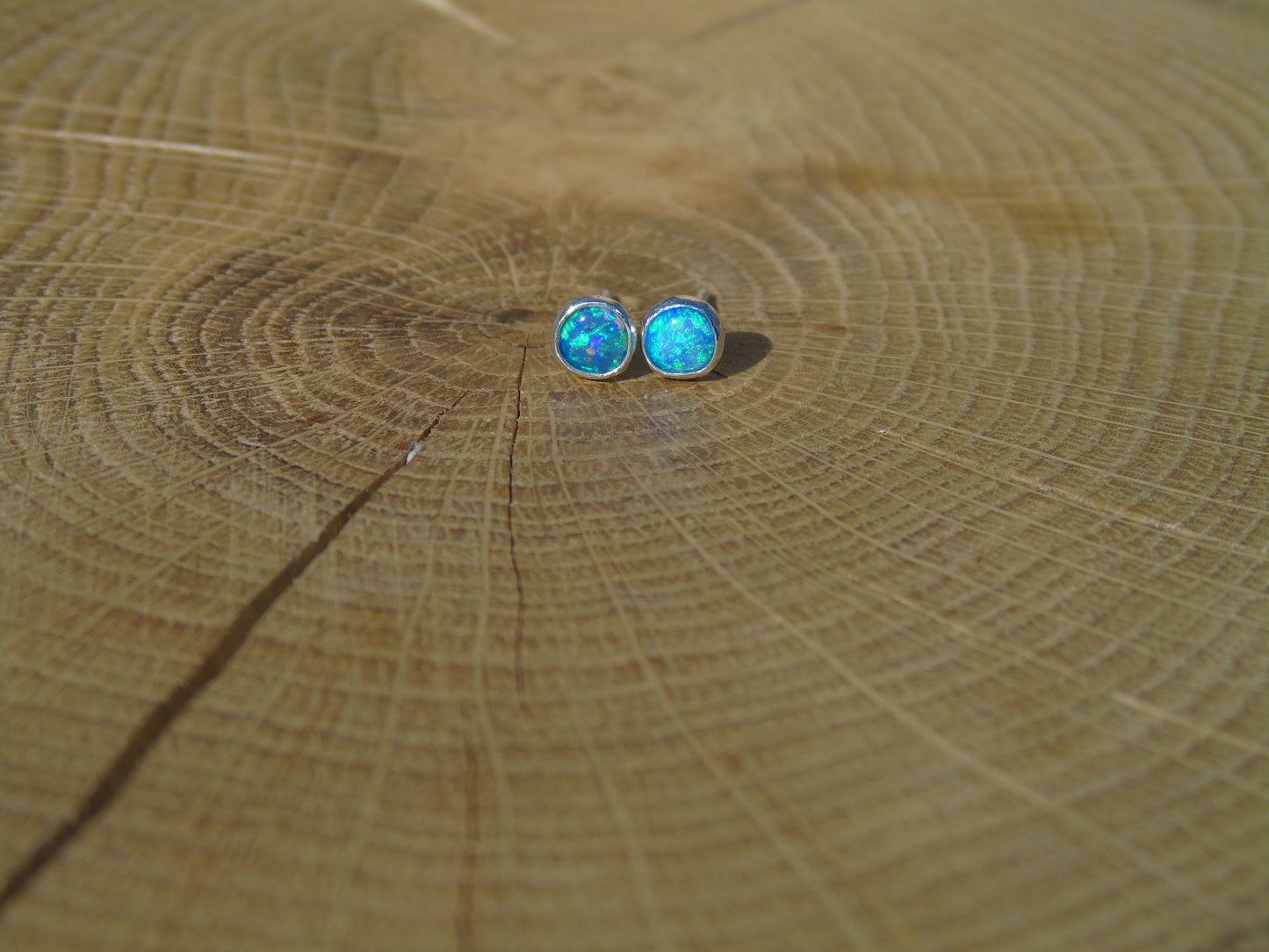 4mm silver earstuds