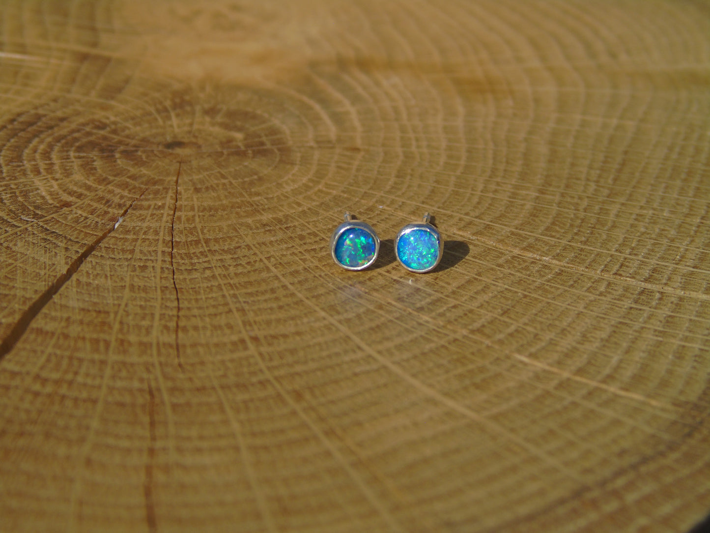 4mm silver earstuds