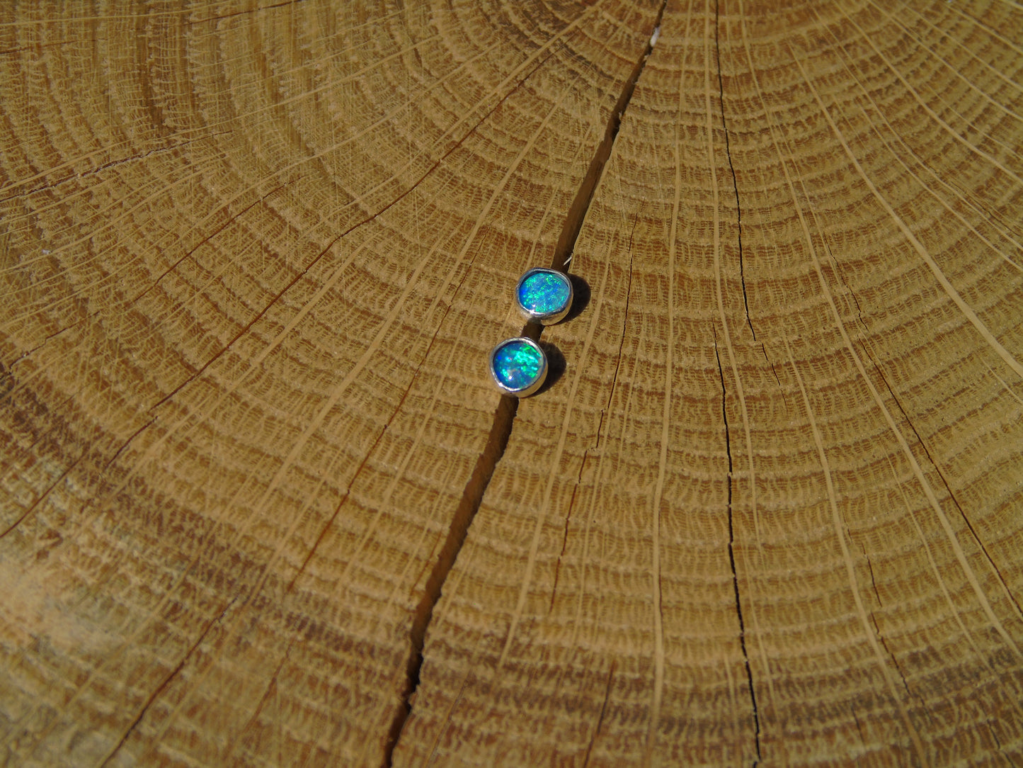 4mm silver earstuds