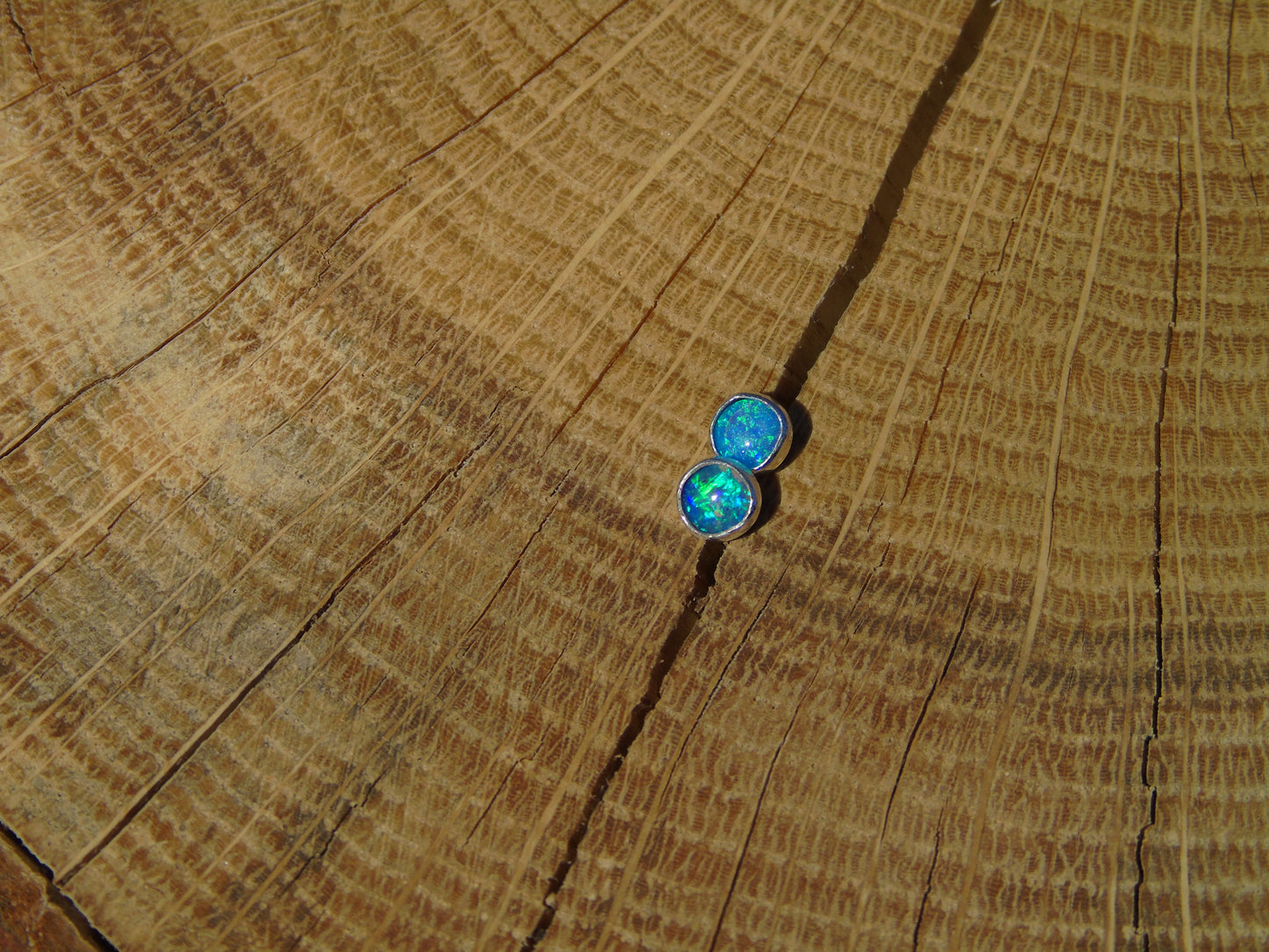 4mm silver earstuds