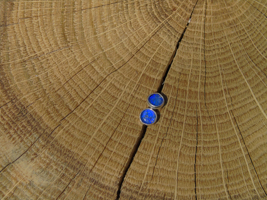 5mm silver earstuds