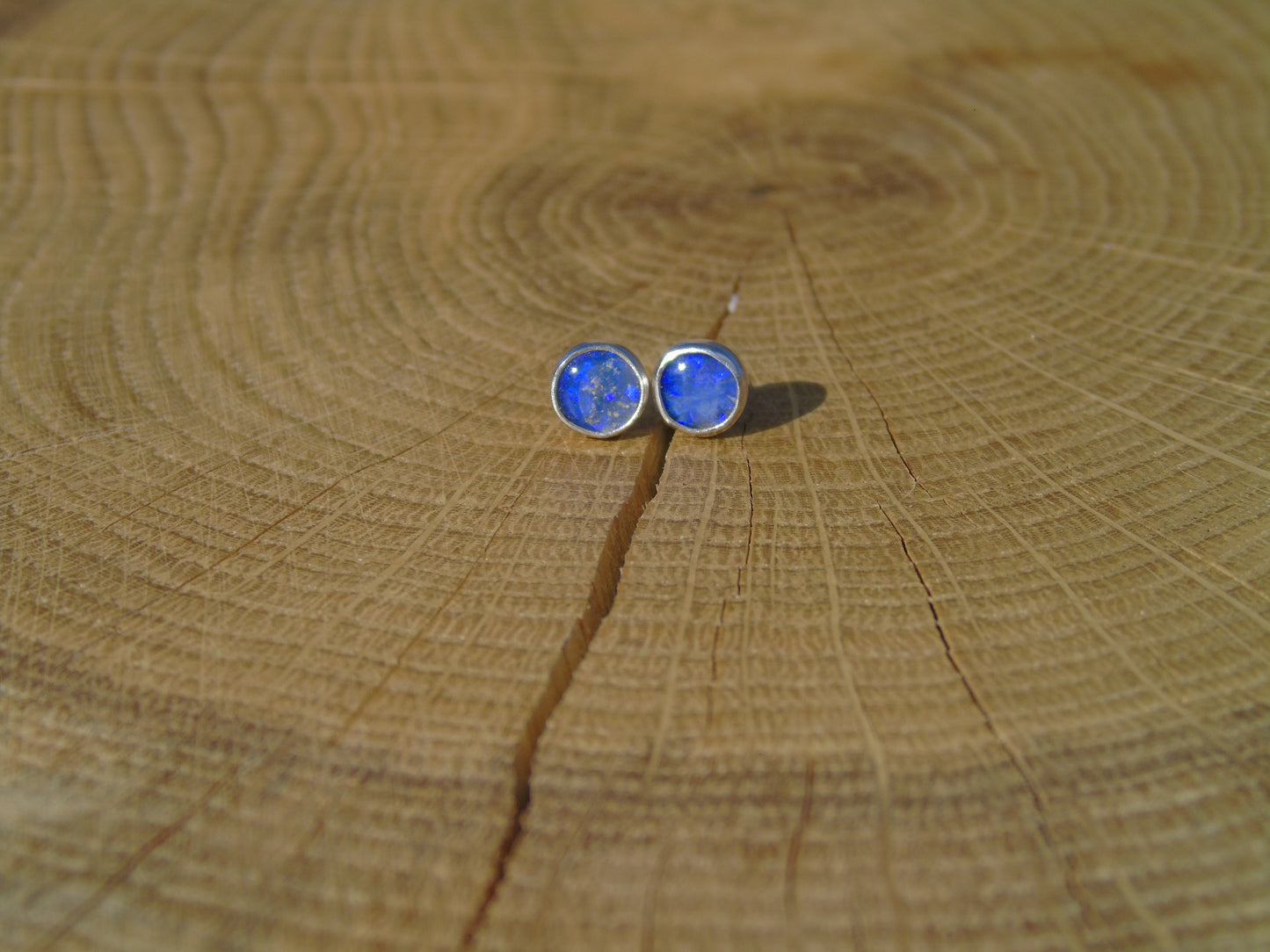 5mm silver earstuds