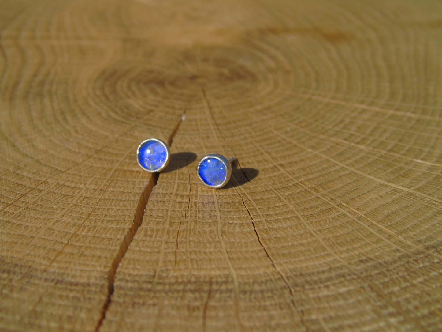5mm silver earstuds