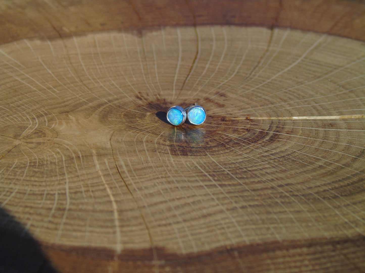 4mm silver earstuds
