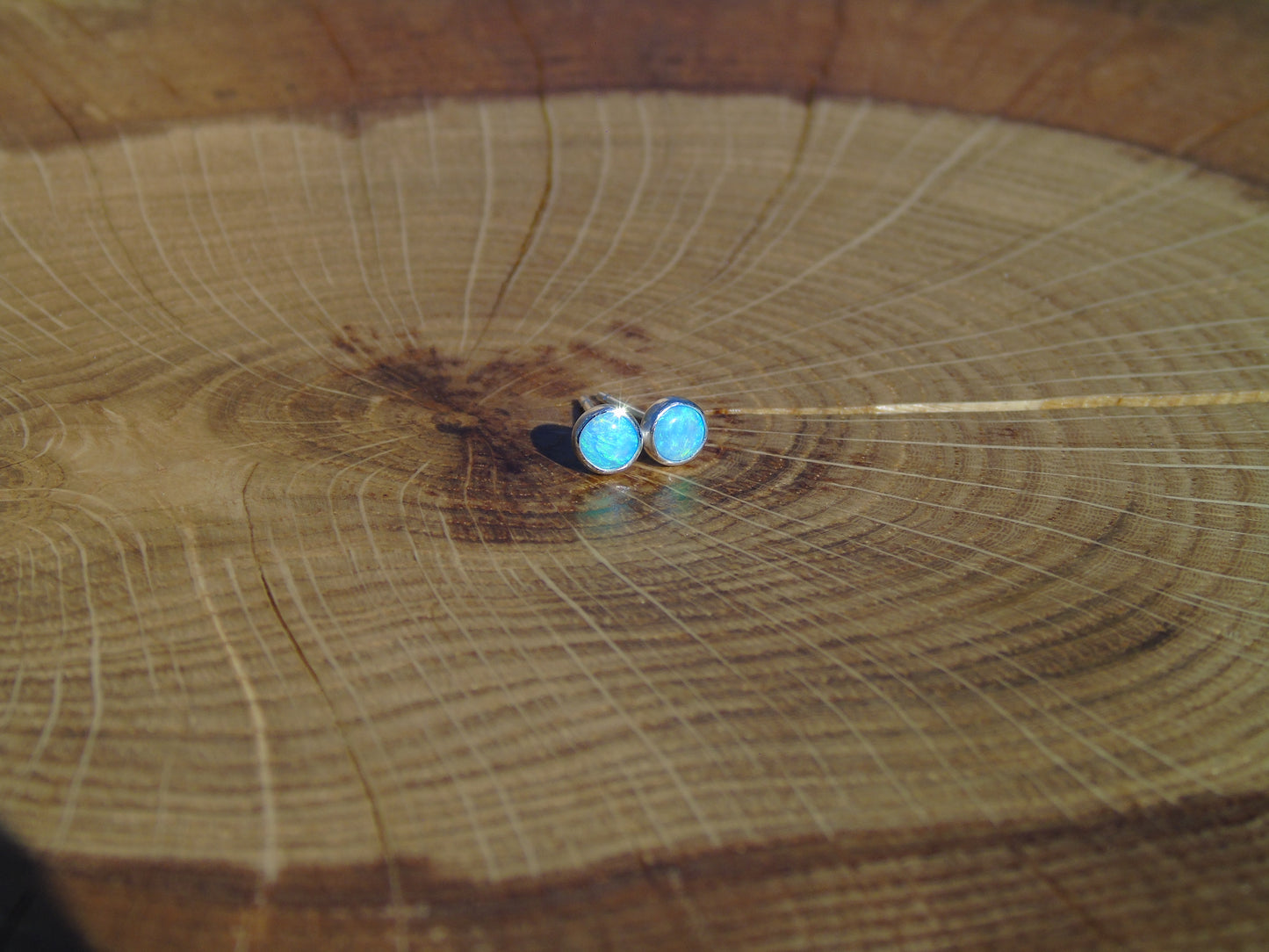4mm silver earstuds