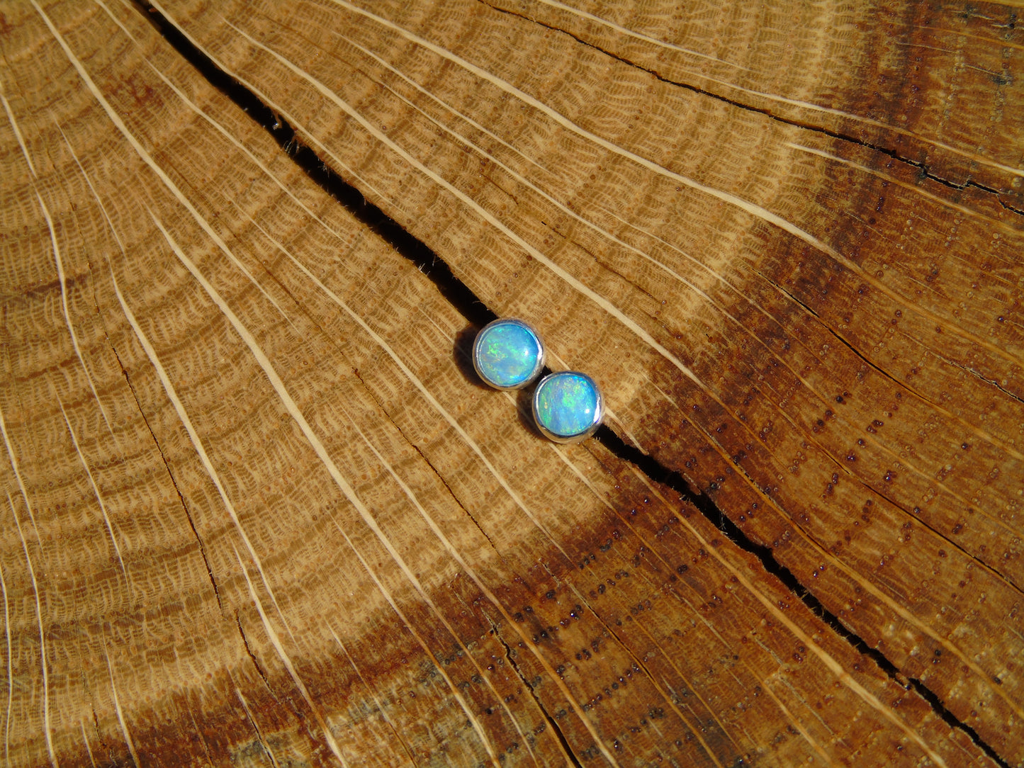 4mm silver earstuds
