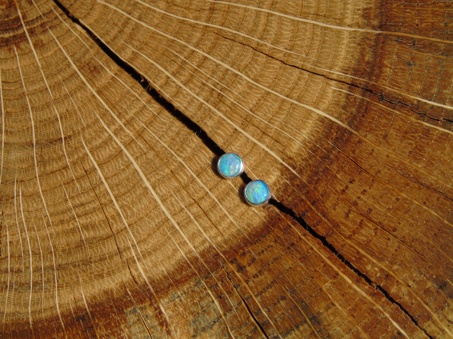 4mm silver earstuds