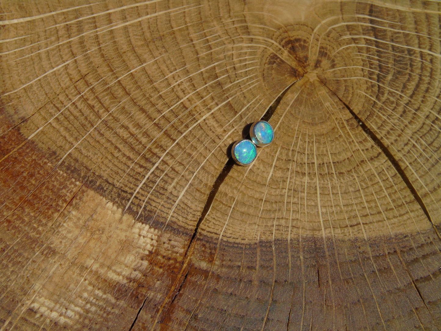 4mm silver earstuds