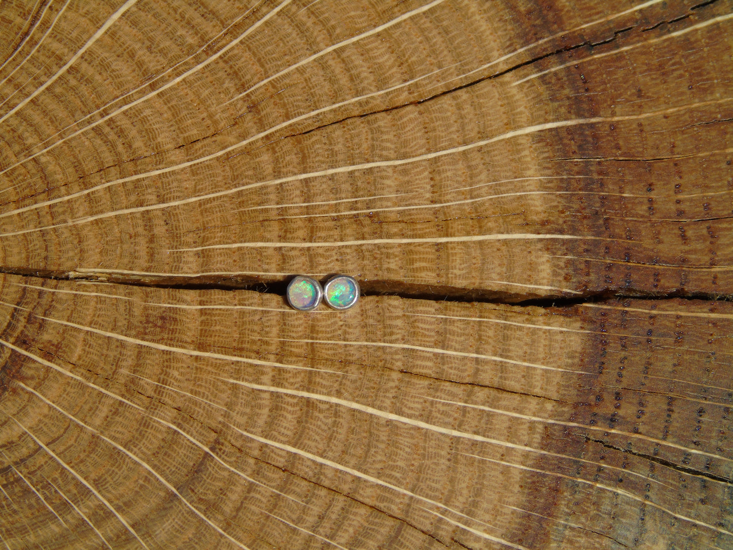 3mm silver earstuds
