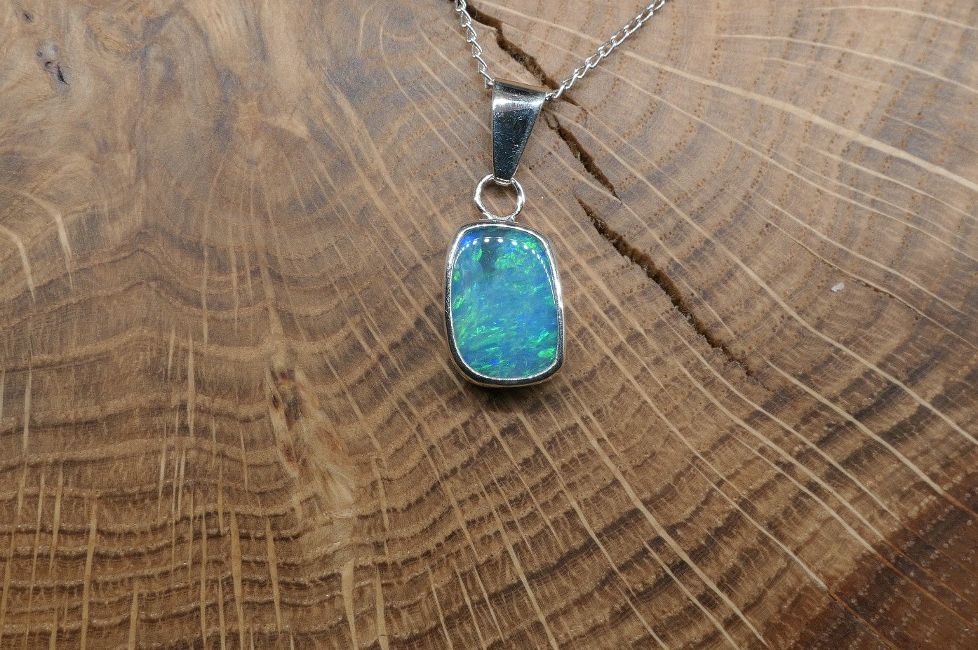 Silver Mintubi opal pendant (Copy)