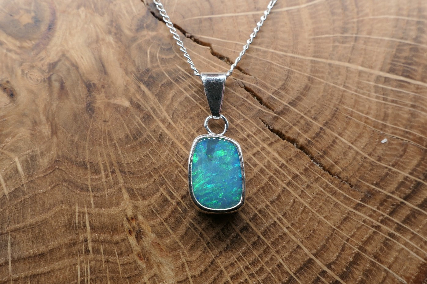 Silver Mintubi opal pendant (Copy)