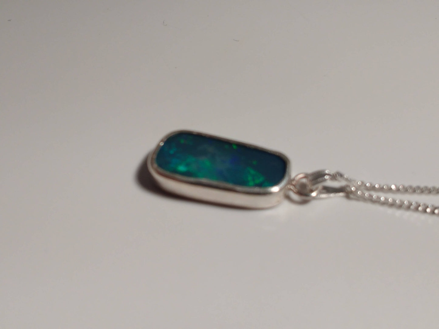 Natural opal pendant