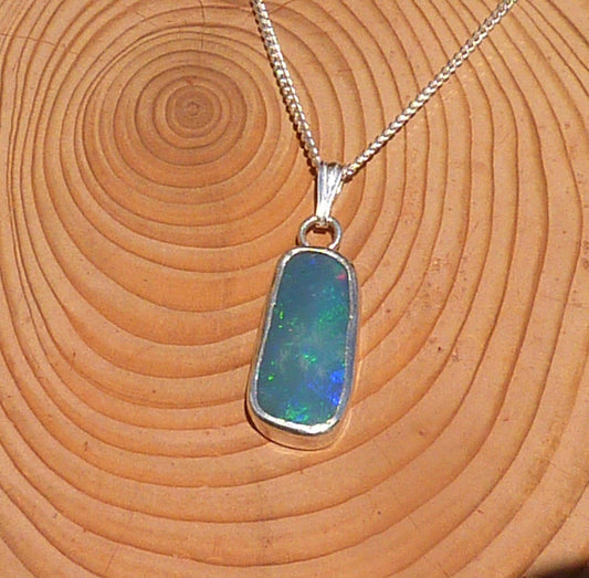 Natural opal pendant