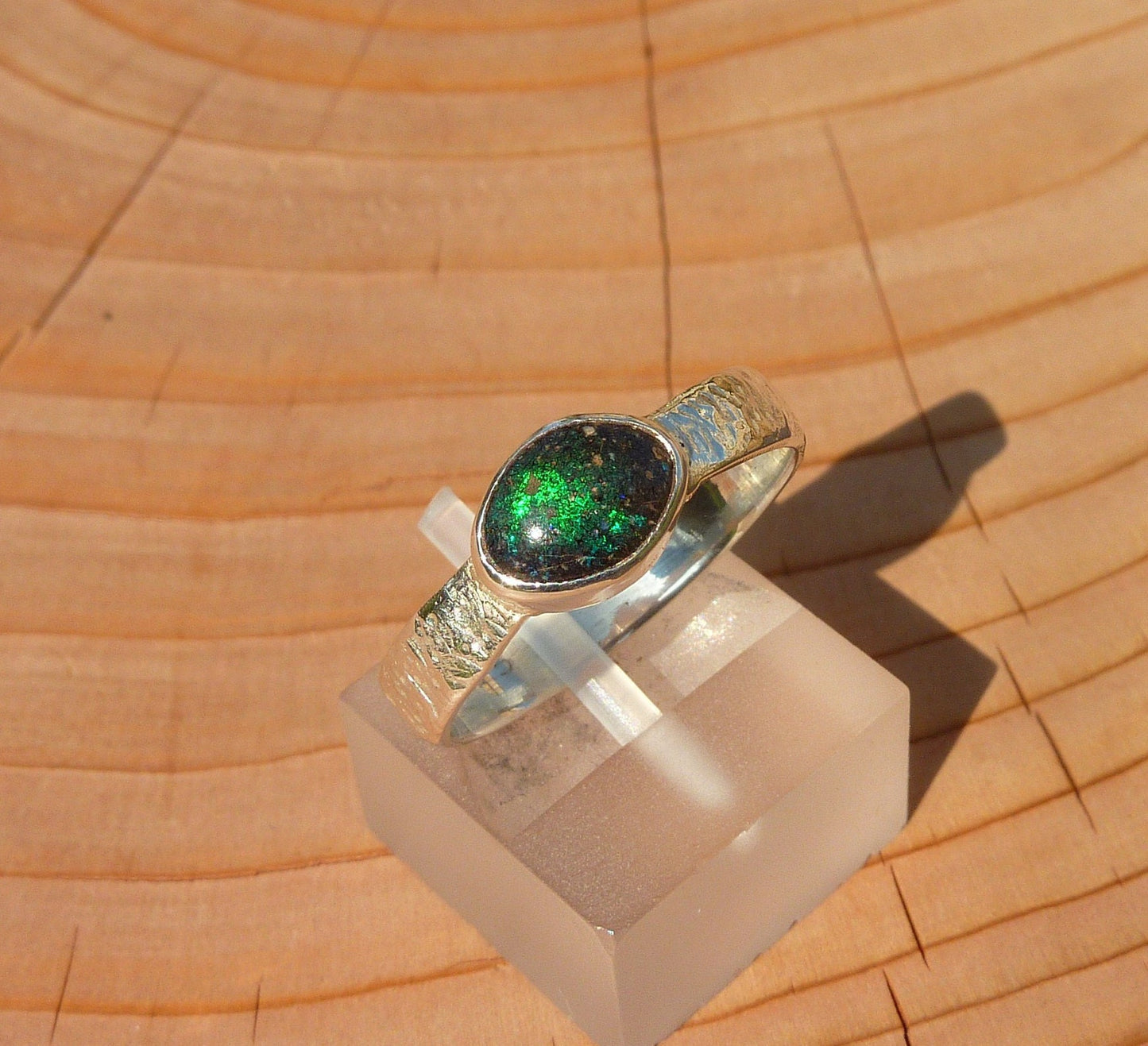 Opal ring Size N