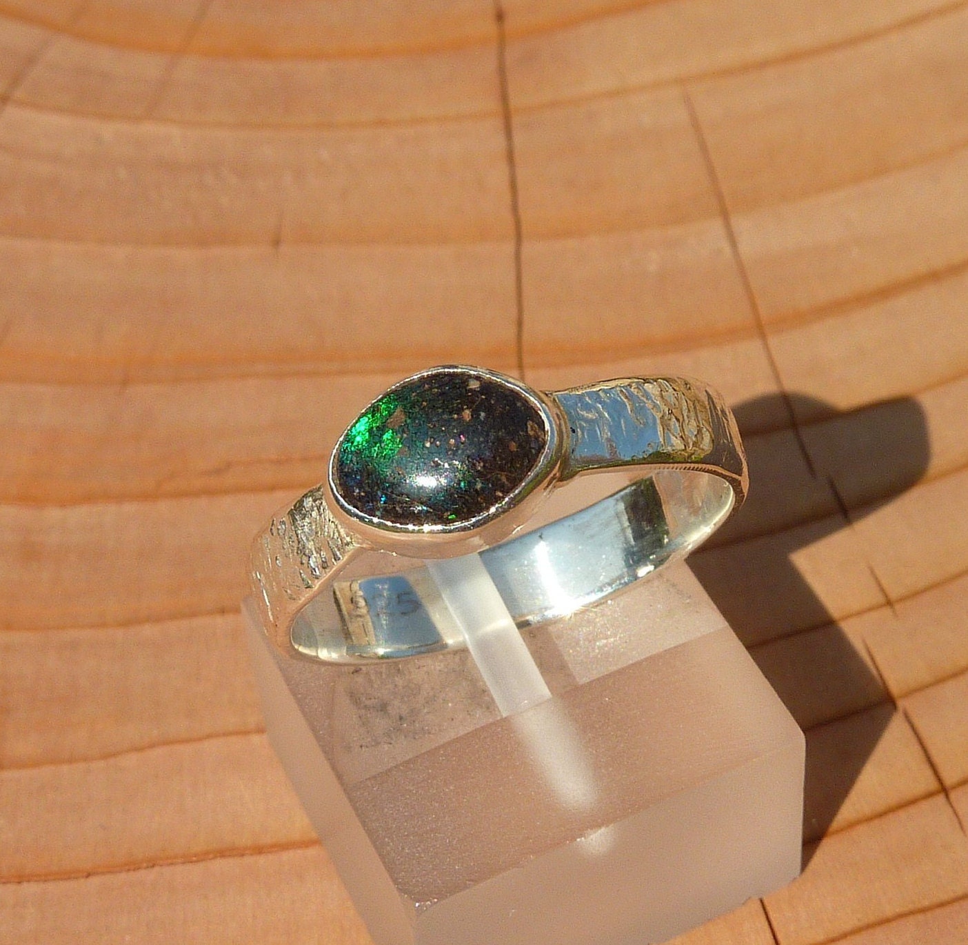 Opal ring Size N