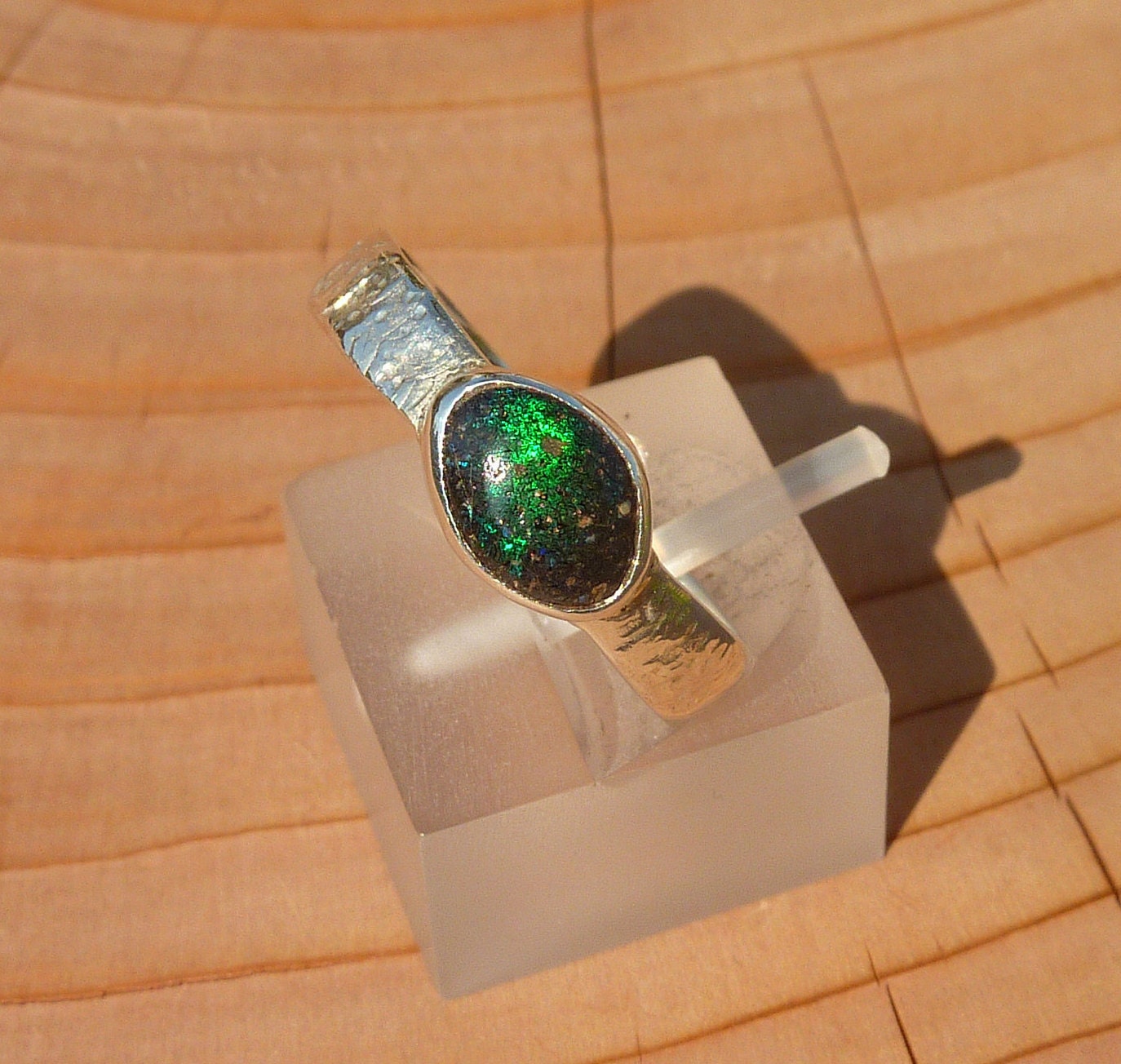 Opal ring Size N