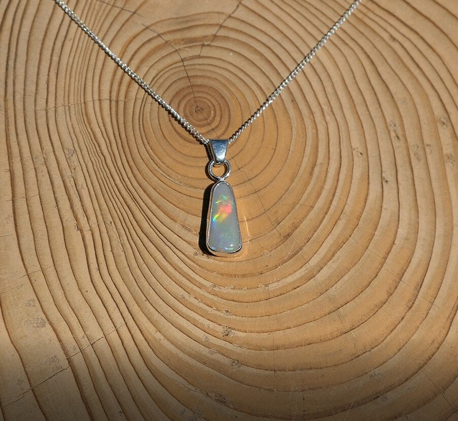 Natural opal pendant