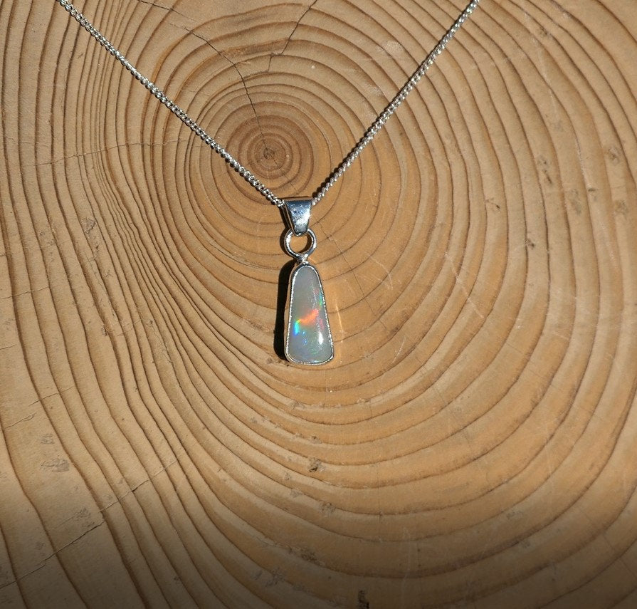 Natural opal pendant