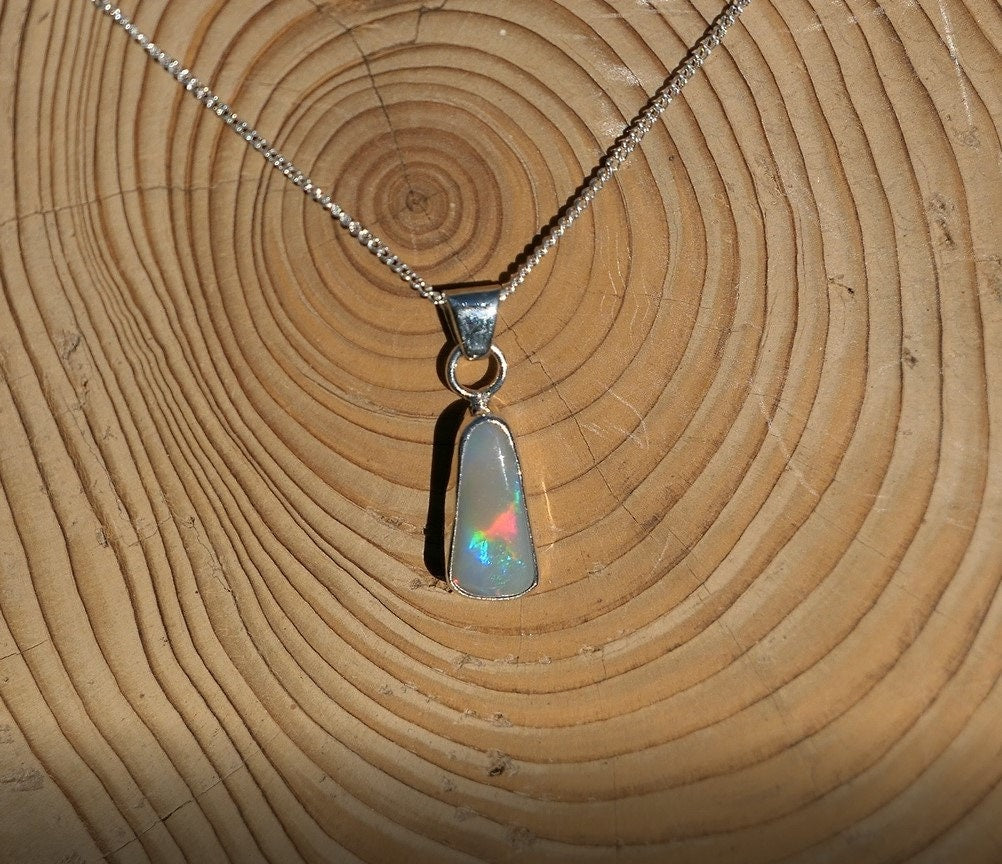 Natural opal pendant