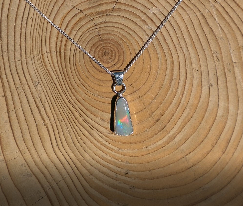 Natural opal pendant