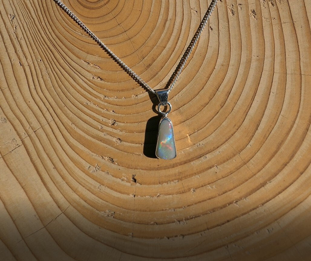 Natural opal pendant