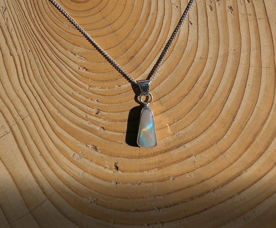 Natural opal pendant